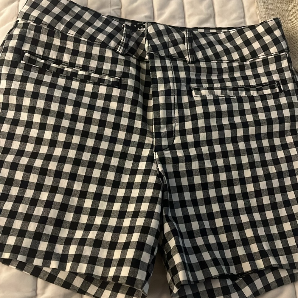 Anthropologie Gingham Shorts sz27 - Picture 4 of 5